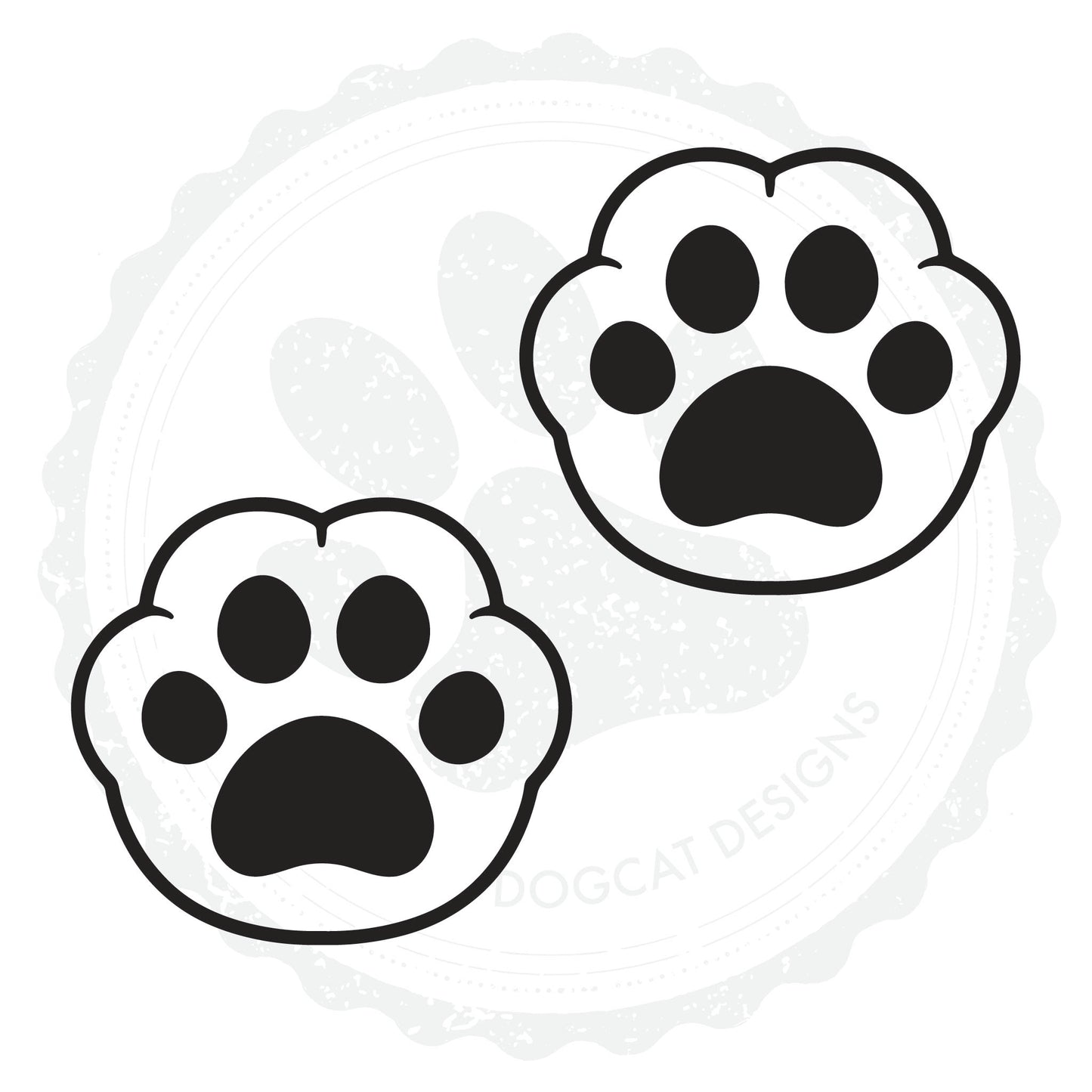 Cat Paw Prints
