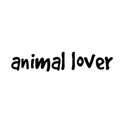 Animal Lover Vinyl Decal