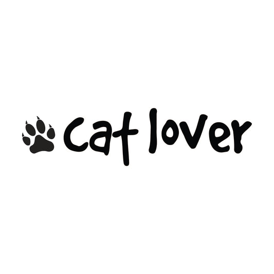 Cat Lover Vinyl Decal