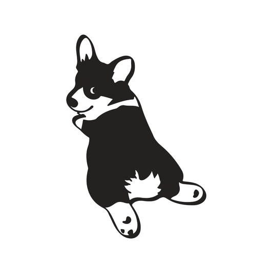 Cute Corgi Vinyl Decal