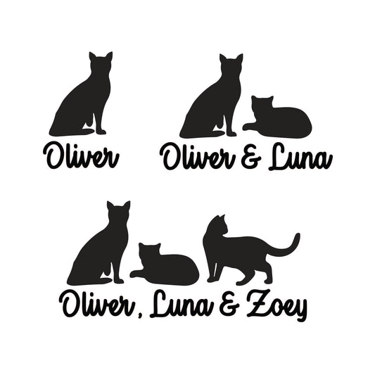 Custom Cat Vinyl Decal