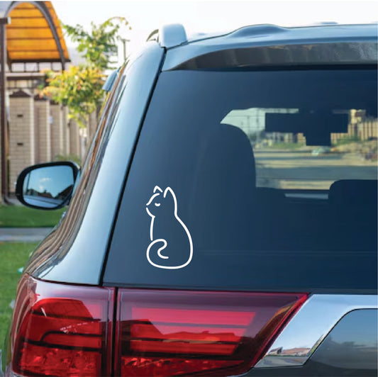 Sweet Kitty Vinyl Decal
