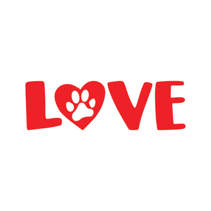 Love Pets Vinyl Decal